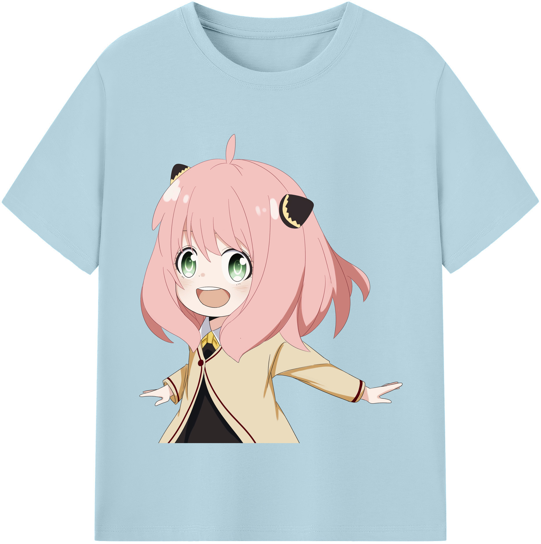 （画像用） SPY×FAMILY间谍家家酒 綿100％半袖Tシャツ（フロントプリント）